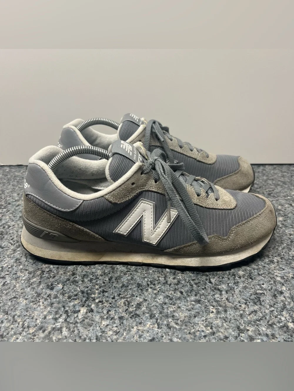 New Balance 515 Classic Gray White Shoes Sneakers ML515RSA | Men’s Size 10